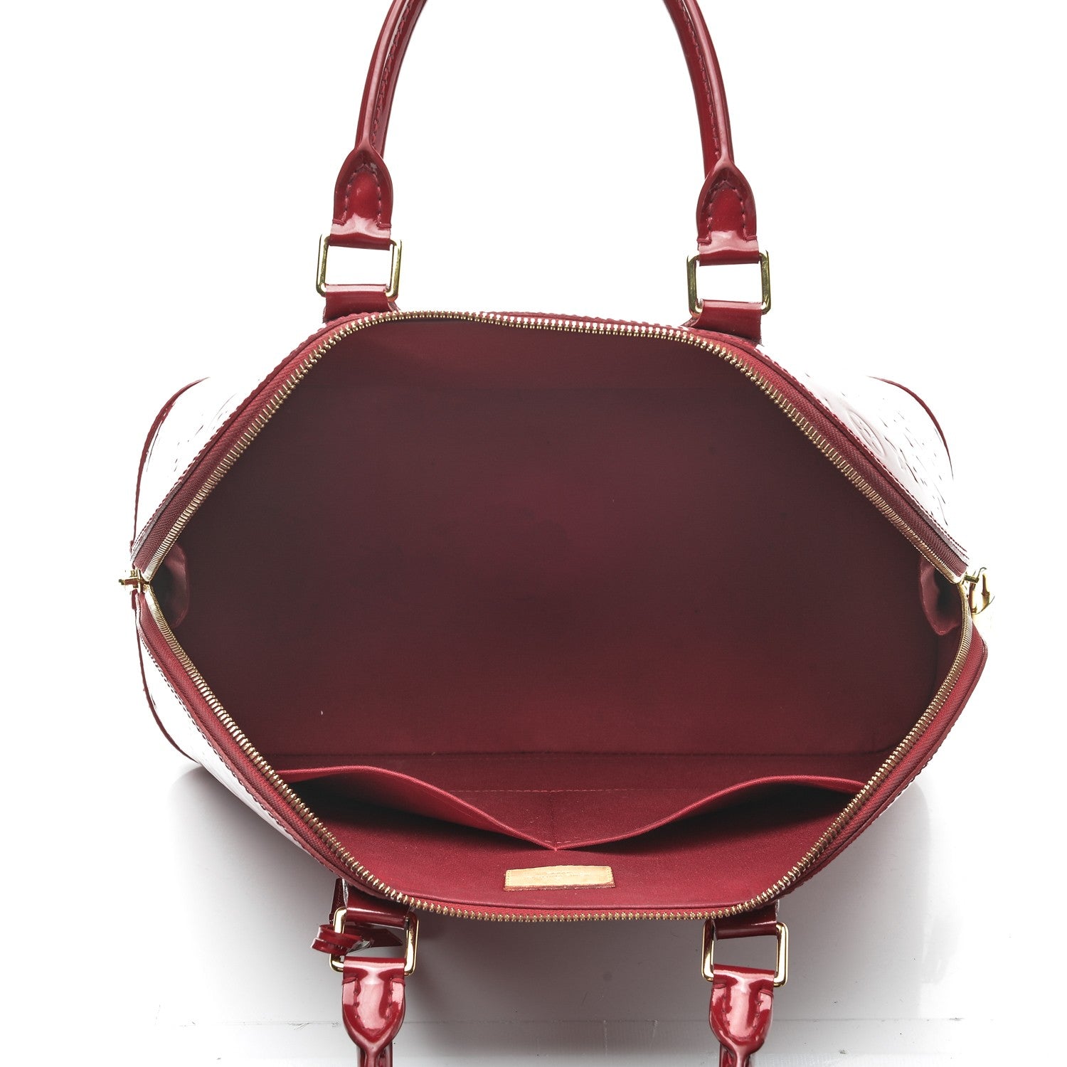 Louis Vuitton Vernis Alma GM Pomme D'Amour 5 of 7