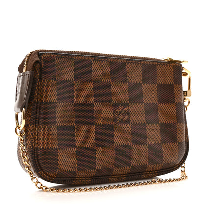 Louis Vuitton Damier Ebene Mini Pochette Accessories 3 of 8