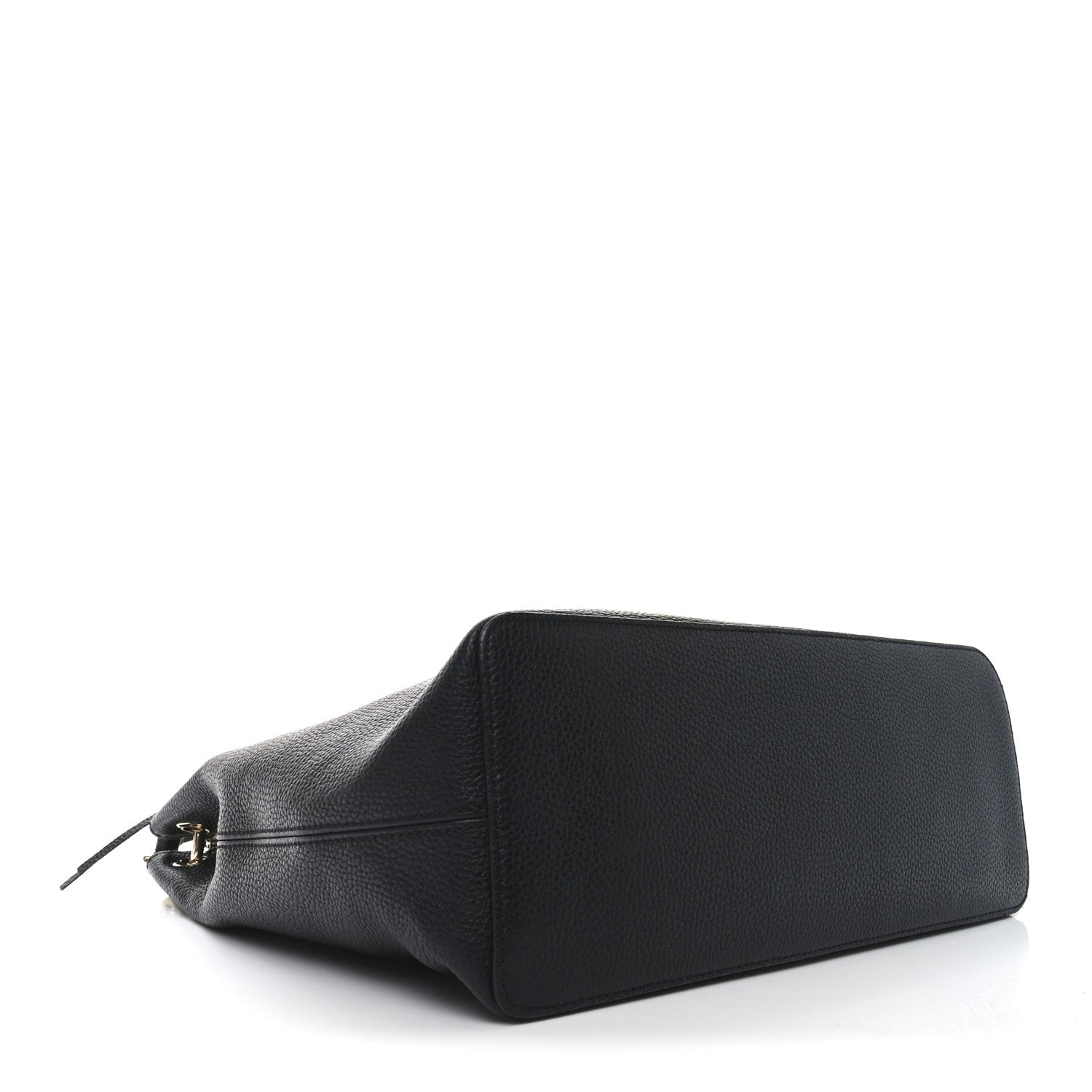 Gucci Pebbled Calfskin Large Soho Hobo Black 4 of 11