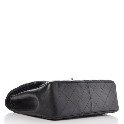 Chanel Lambskin Quilted Jumbo Double Flap Black 4 of 10