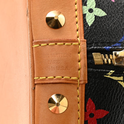 Louis Vuitton Monogram Multicolor Alma Black 6 of 8