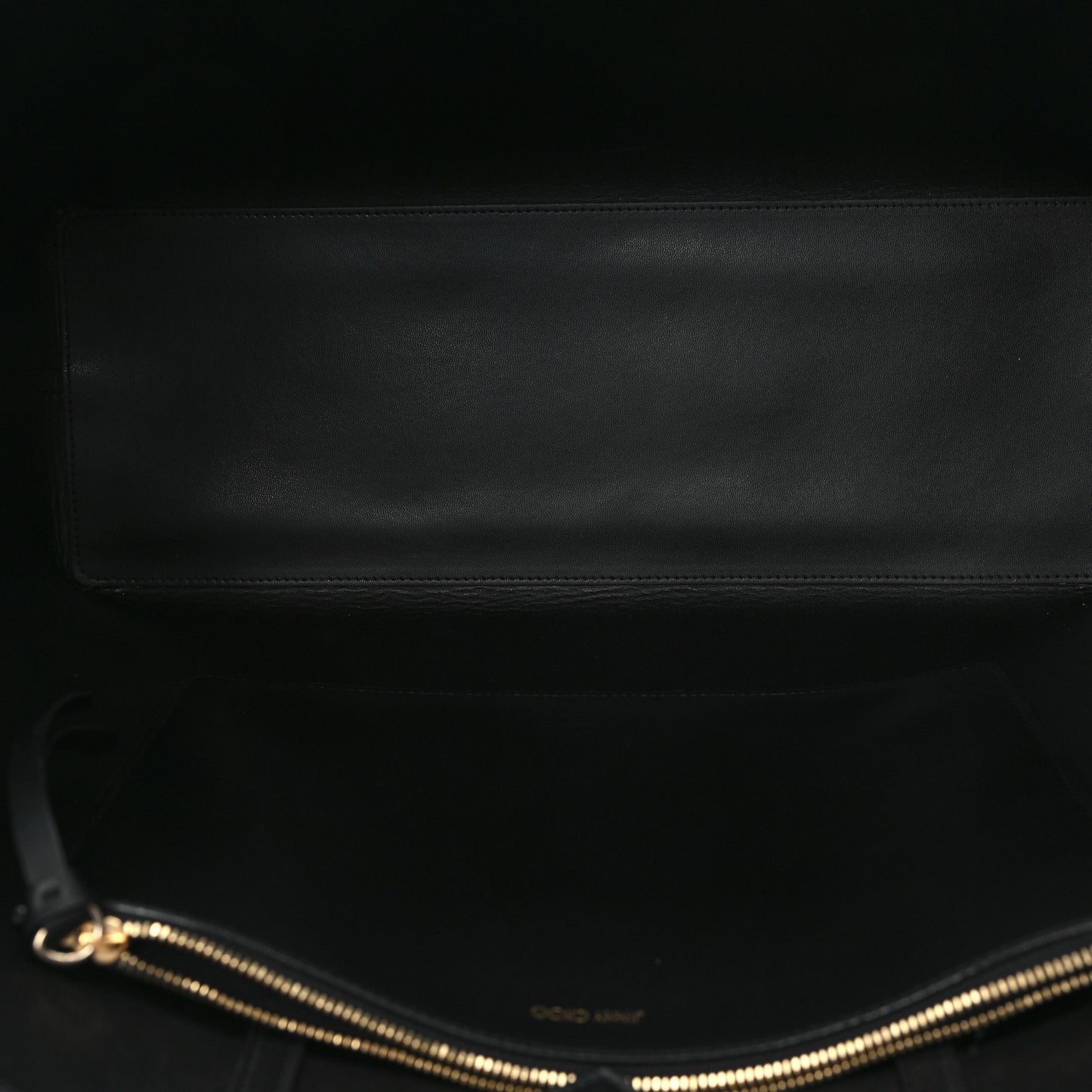 Grainy Calfskin Nine2Five East West Tote  Black