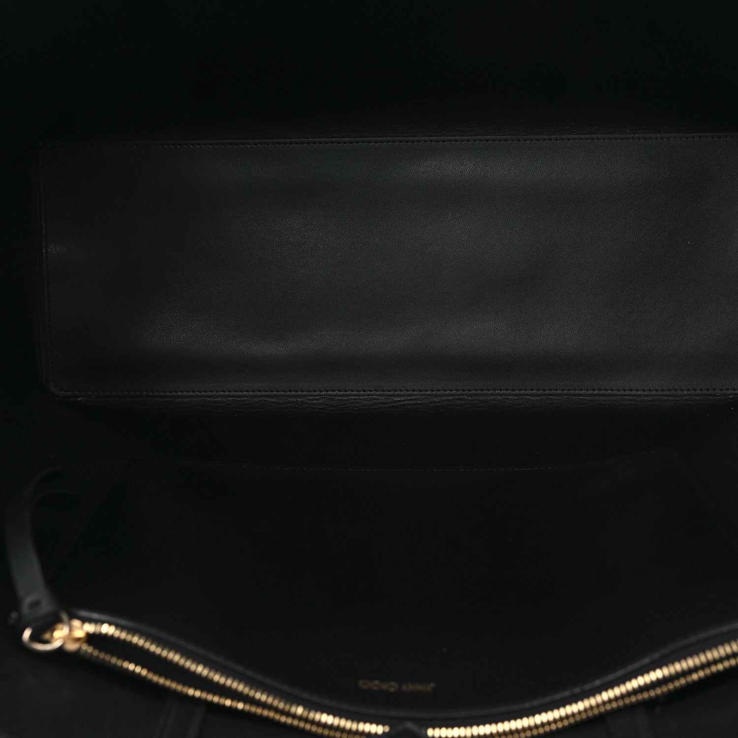 Jimmy Choo Grainy Calfskin Nine2Five East West Tote  Black 5 of 11