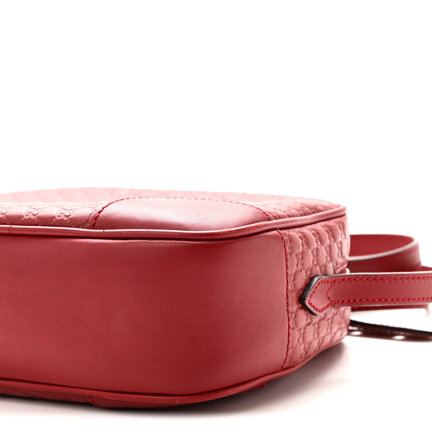 Gucci Microguccissima Mini Bree Messenger Bag Red 10 of 11