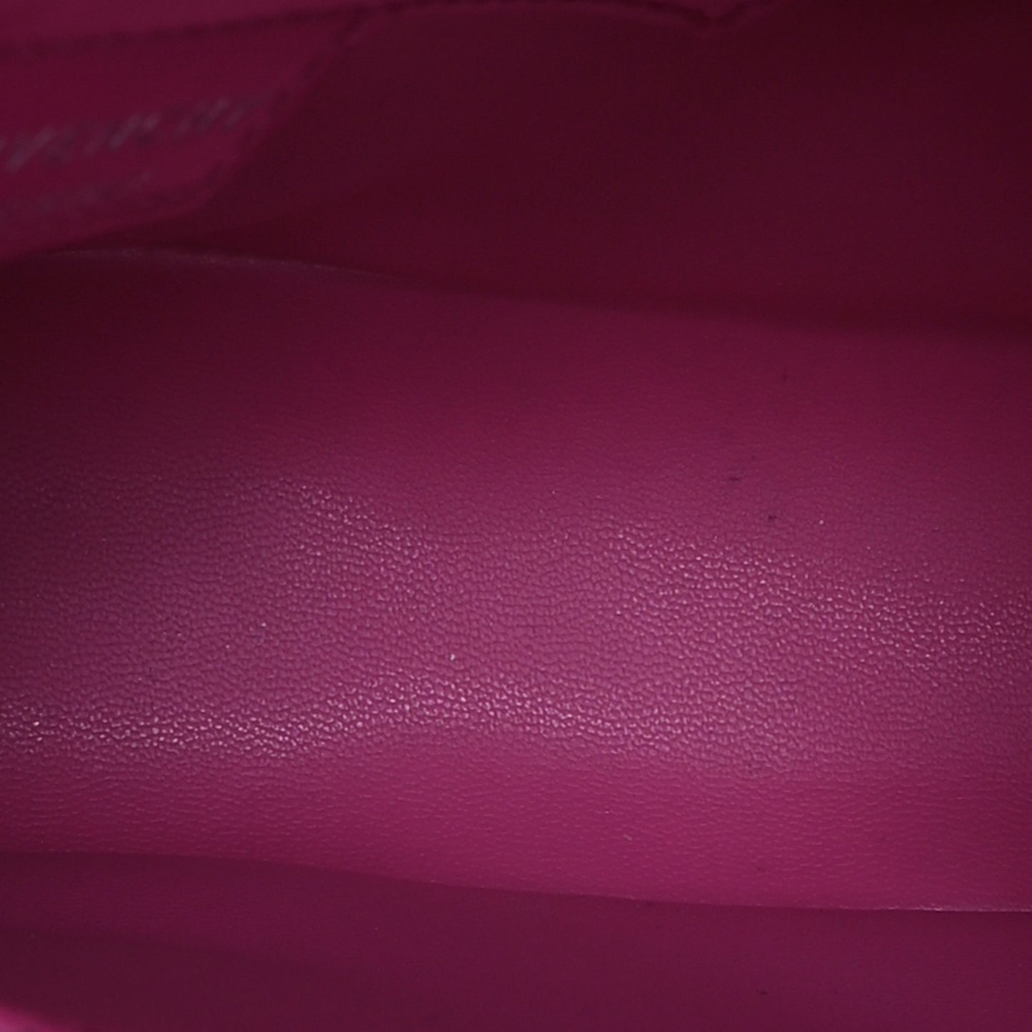 Box Calfskin Mini Cut Out Shoulder Bag Neon Pink