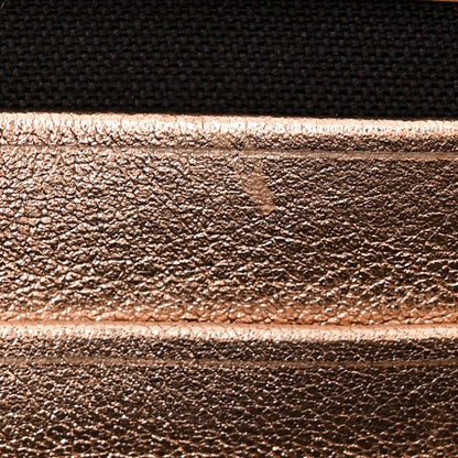 Fendi Vitello Laminato FF 1974 Embossed Mini Baguette Rame 11 of 11