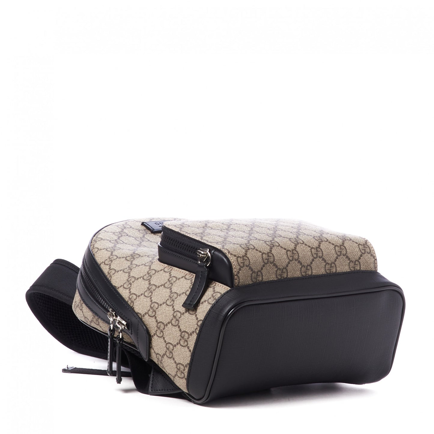 GG Supreme Monogram Small Eden Day Backpack Black