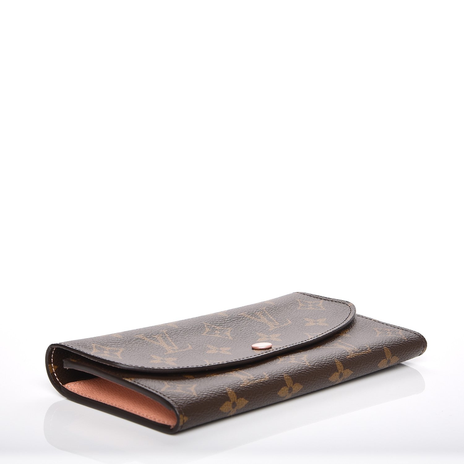 Louis Vuitton Monogram Emilie Wallet Rose Nacre 4 of 5