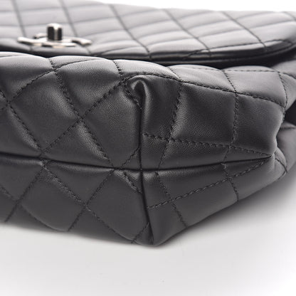 Chanel Lambskin Quilted Large Daily Supple Flap Black 6 of 12