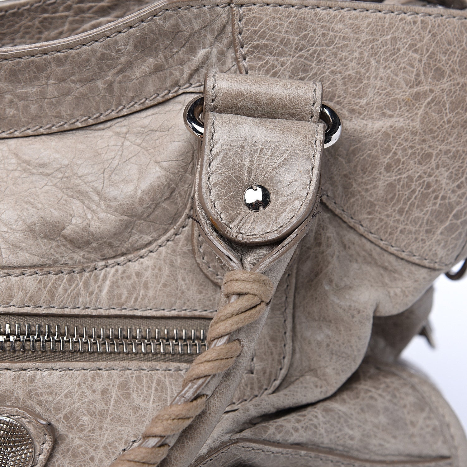 Balenciaga Agneau Giant 21 Silver Hardware City Papyrus 15 of 16