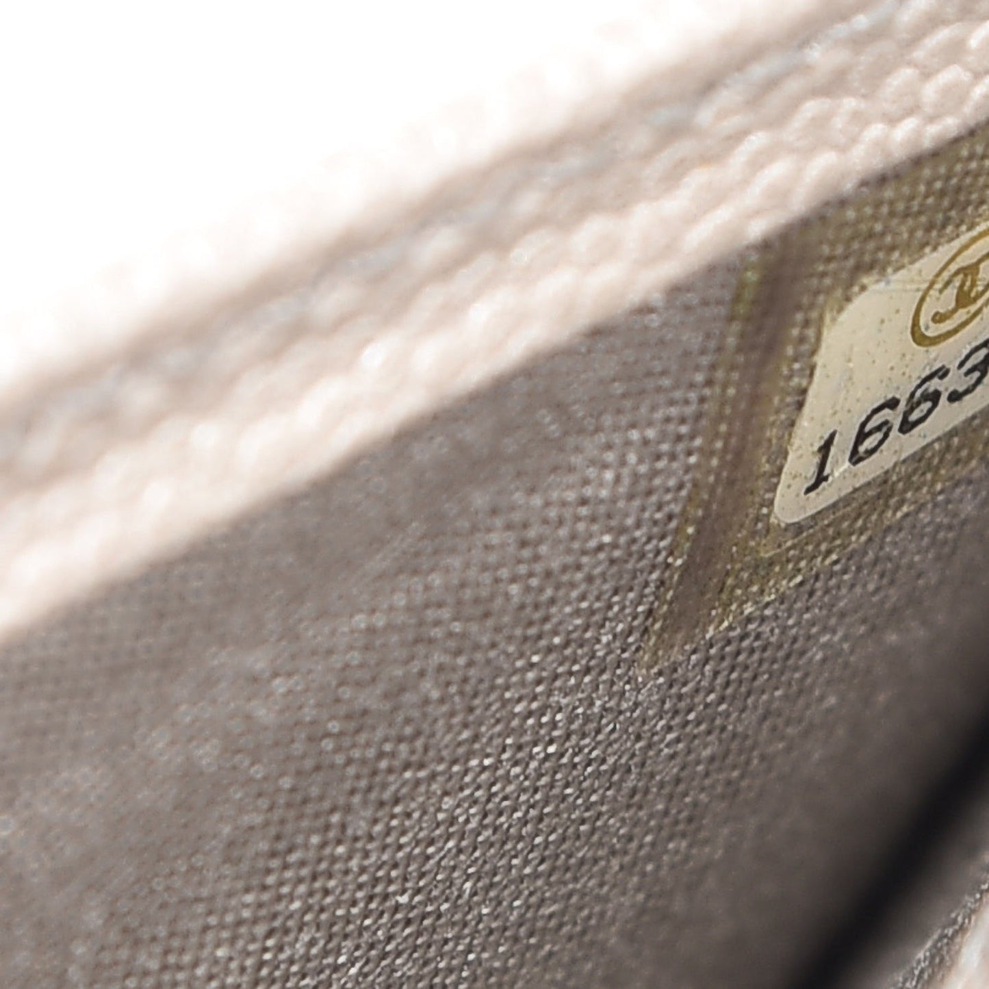 Metallic Caviar Large Sevruga Zip Around Organizer Wallet Silver