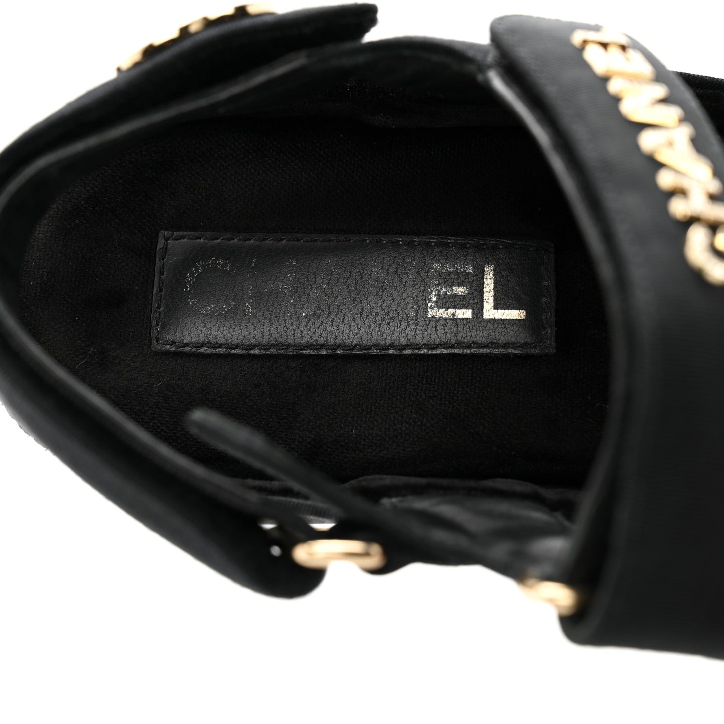 Grosgrain Crystal Logo Platform Sandals 38 Black