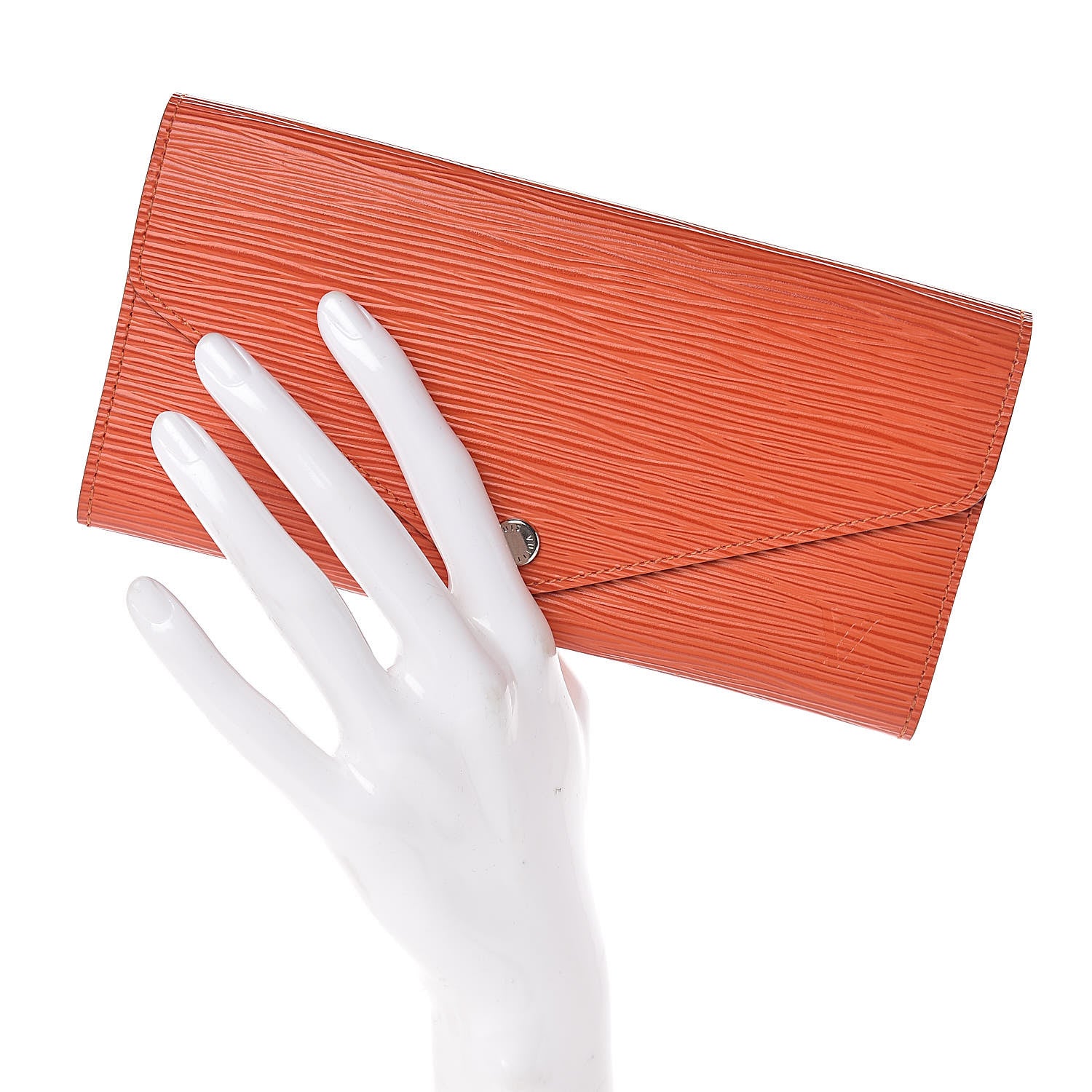 Louis Vuitton Epi Josephine Wallet Piment 2 of 7