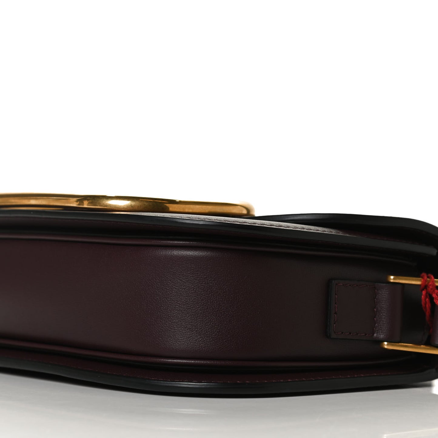 Smooth Calfskin Supervee Shoulder Bag Rubin