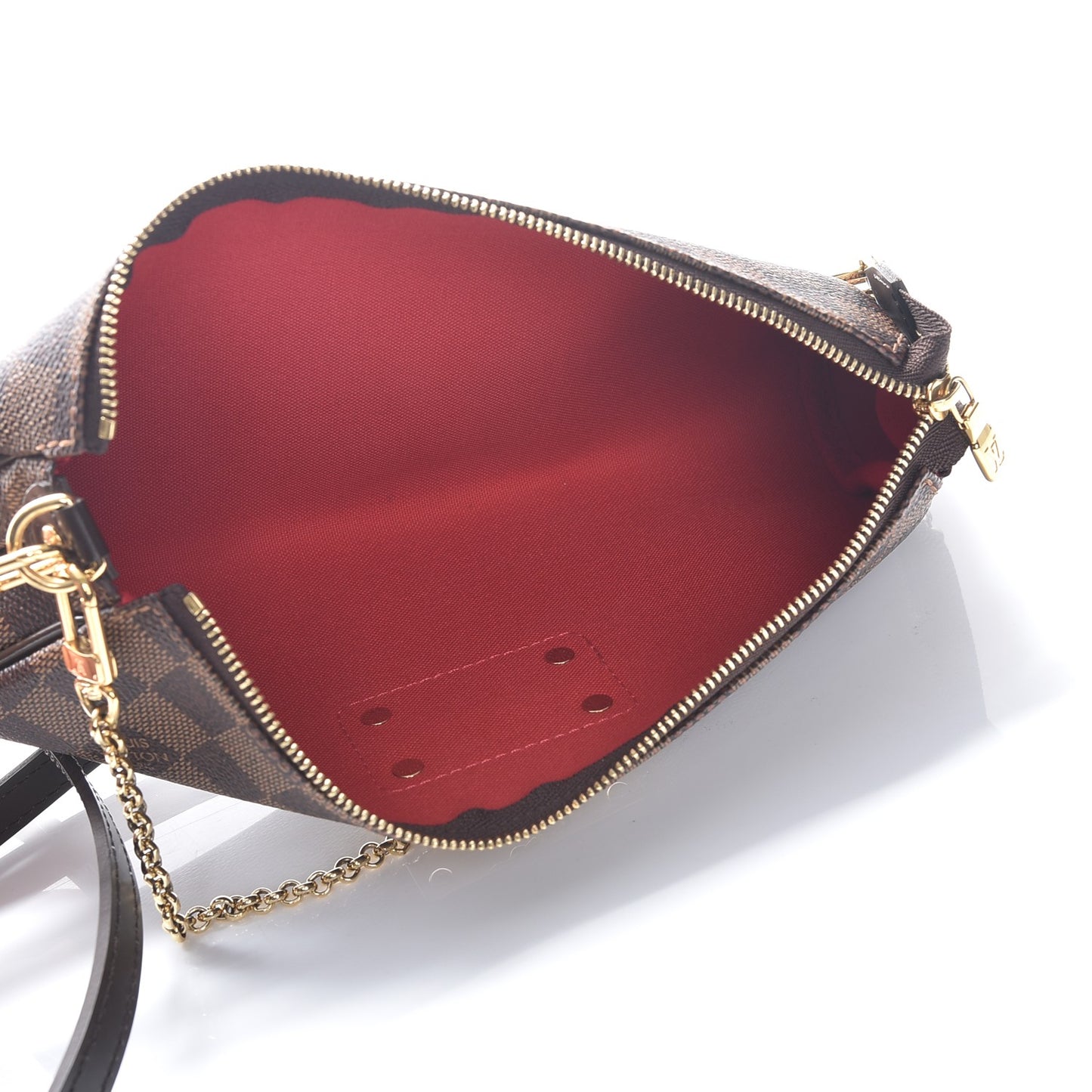 Damier Ebene Eva Clutch