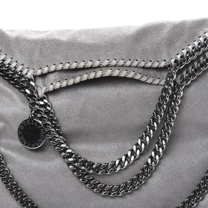 Stella McCartney Shaggy Deer Falabella Fold Over Tote Grey 10 of 10