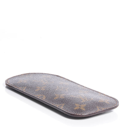 Louis Vuitton Monogram Etui Lunettes Plat Eyeglass Case 4 of 6