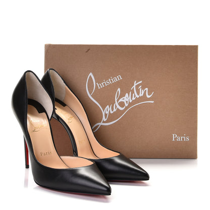 Christian Louboutin Shiny Nappa Iriza 100 Pumps 39 Black 16 of 24