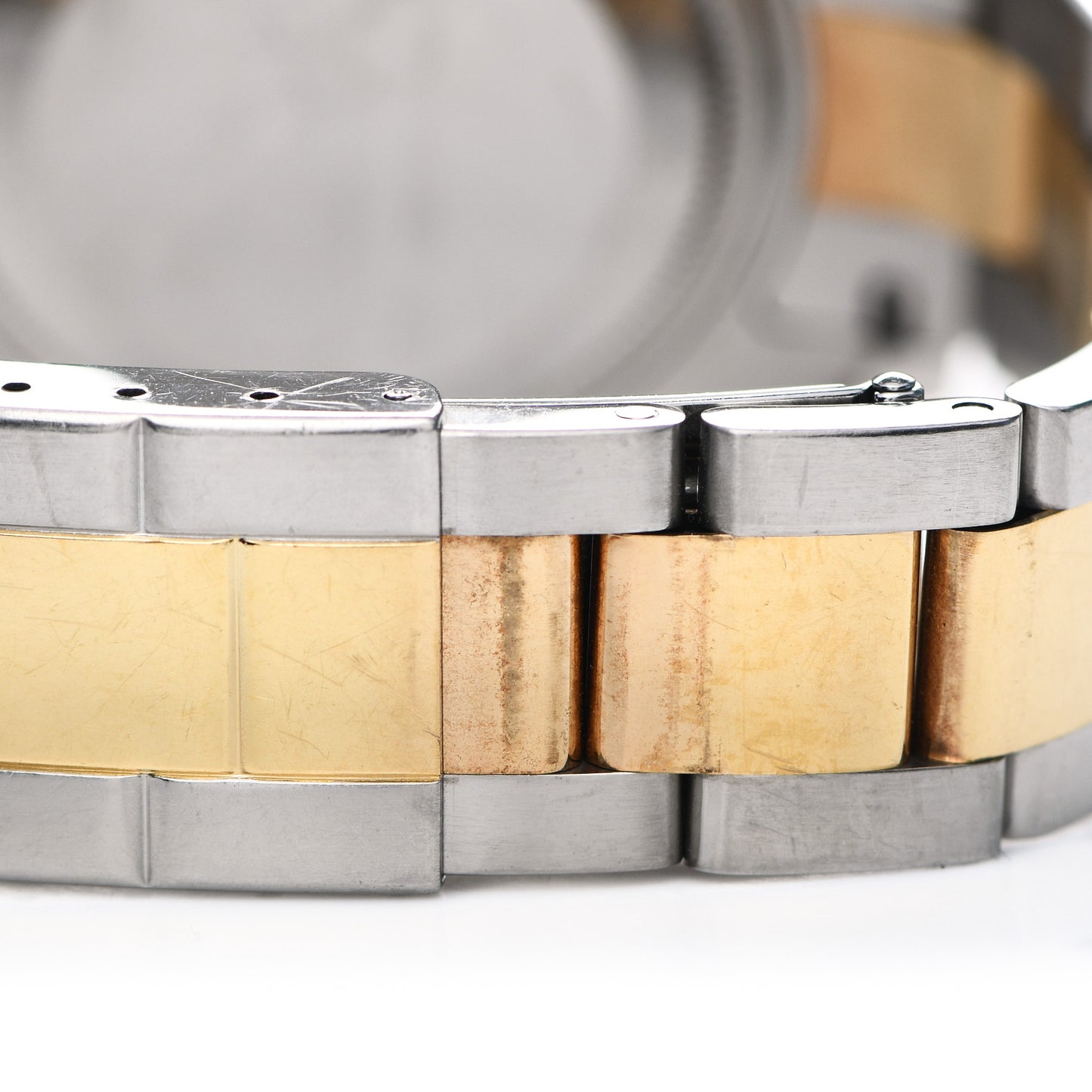 Stainless Steel 18K Yellow Gold 35mm Oyster Perpetual Date Yacht-Master Watch Blue 168623