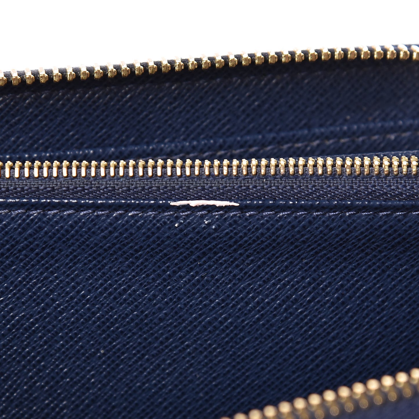 Damier Paillettes Zippy Wallet Blue