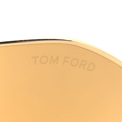Tom Ford Titanium Cyrus Aviator Sunglasses TF747 Brown 8 of 9