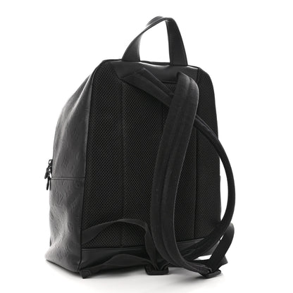 Louis Vuitton Calfskin Monogram Shadow Racer Backpack Black 3 of 9