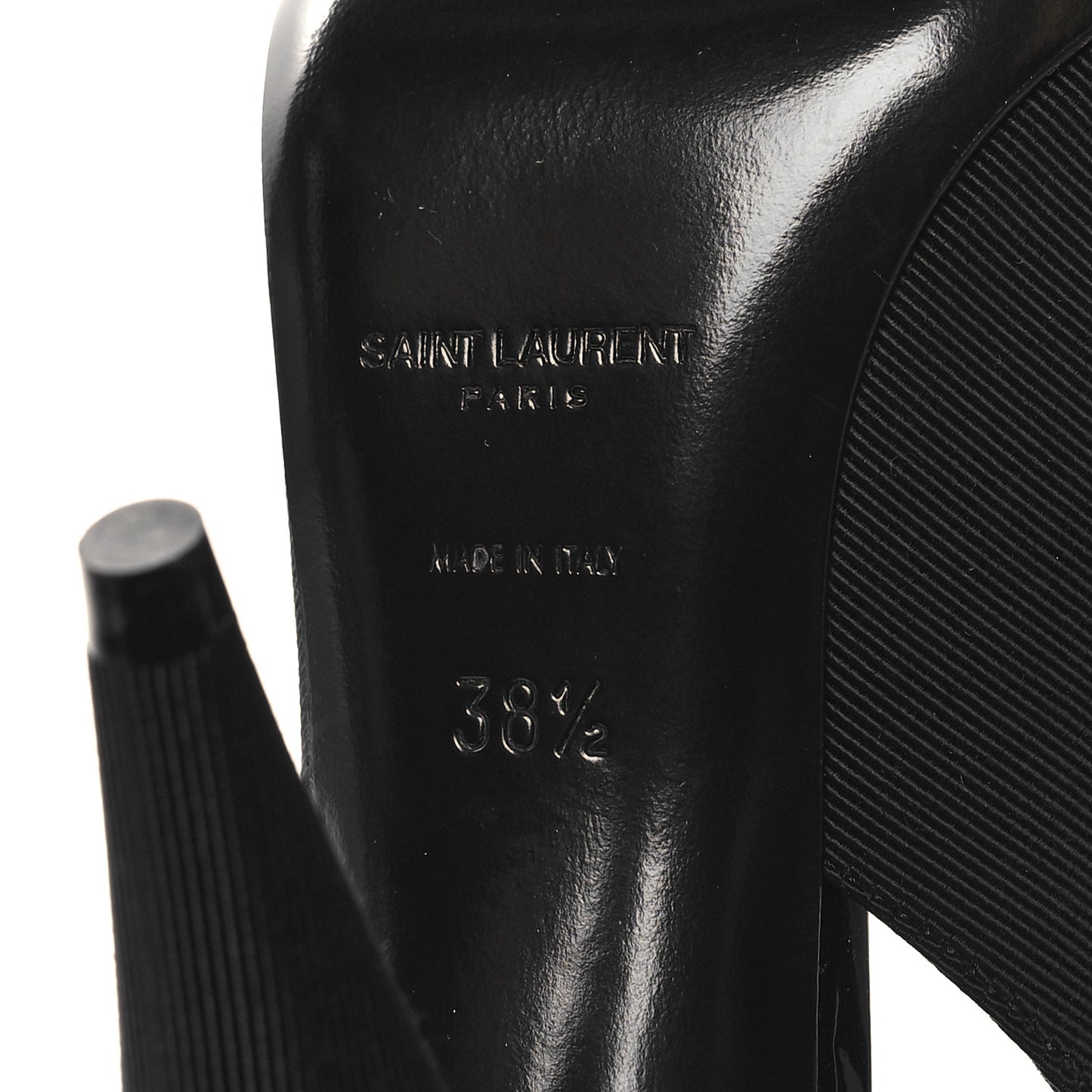 Grosgrain Anais 95 Bow Sligback Pumps 38.5 Black