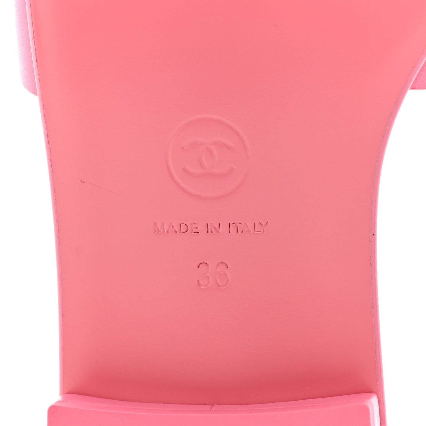 Calfskin Patent Calfskin Logo Mules 36 Pink Black