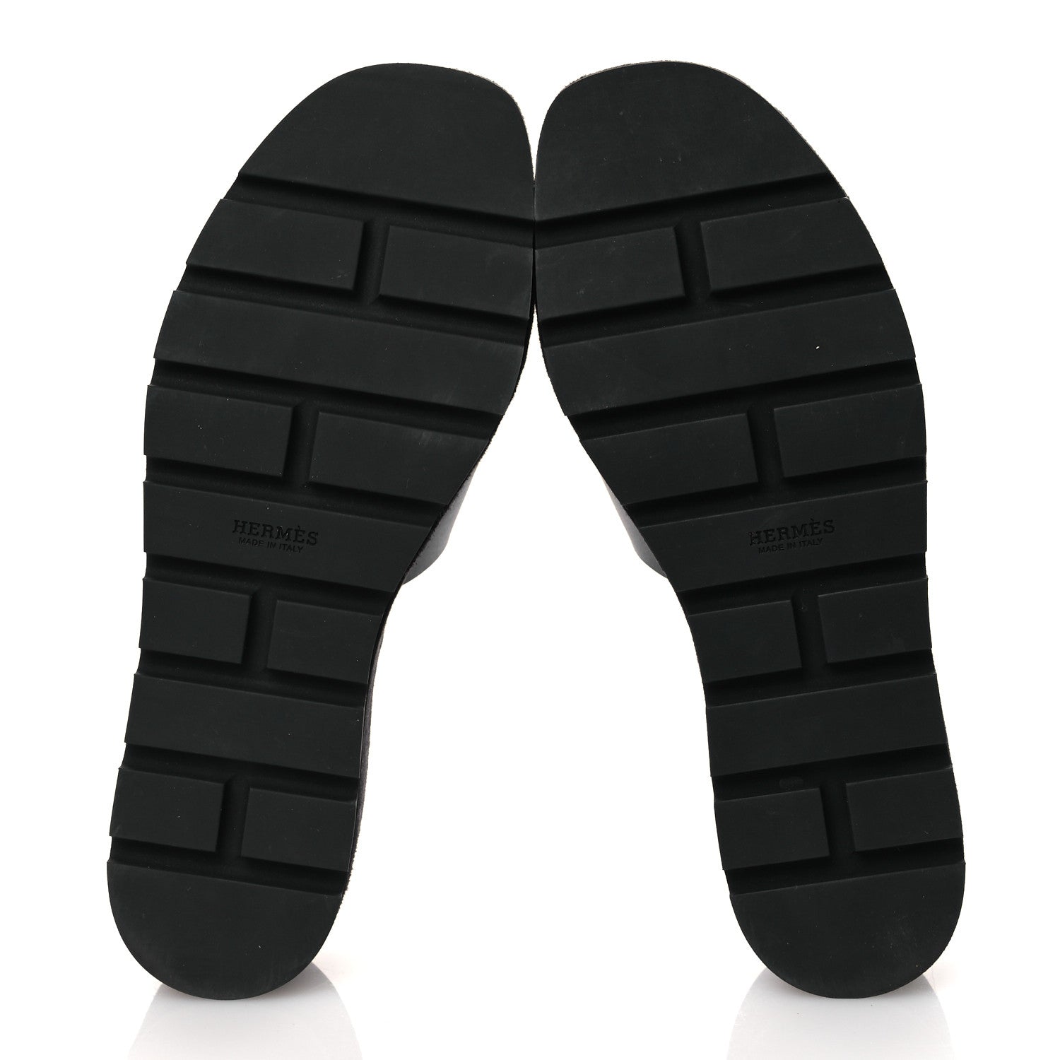 Hermes Calfskin Suede Goatskin Eze 30 Sandals 39 Black 7 of 10