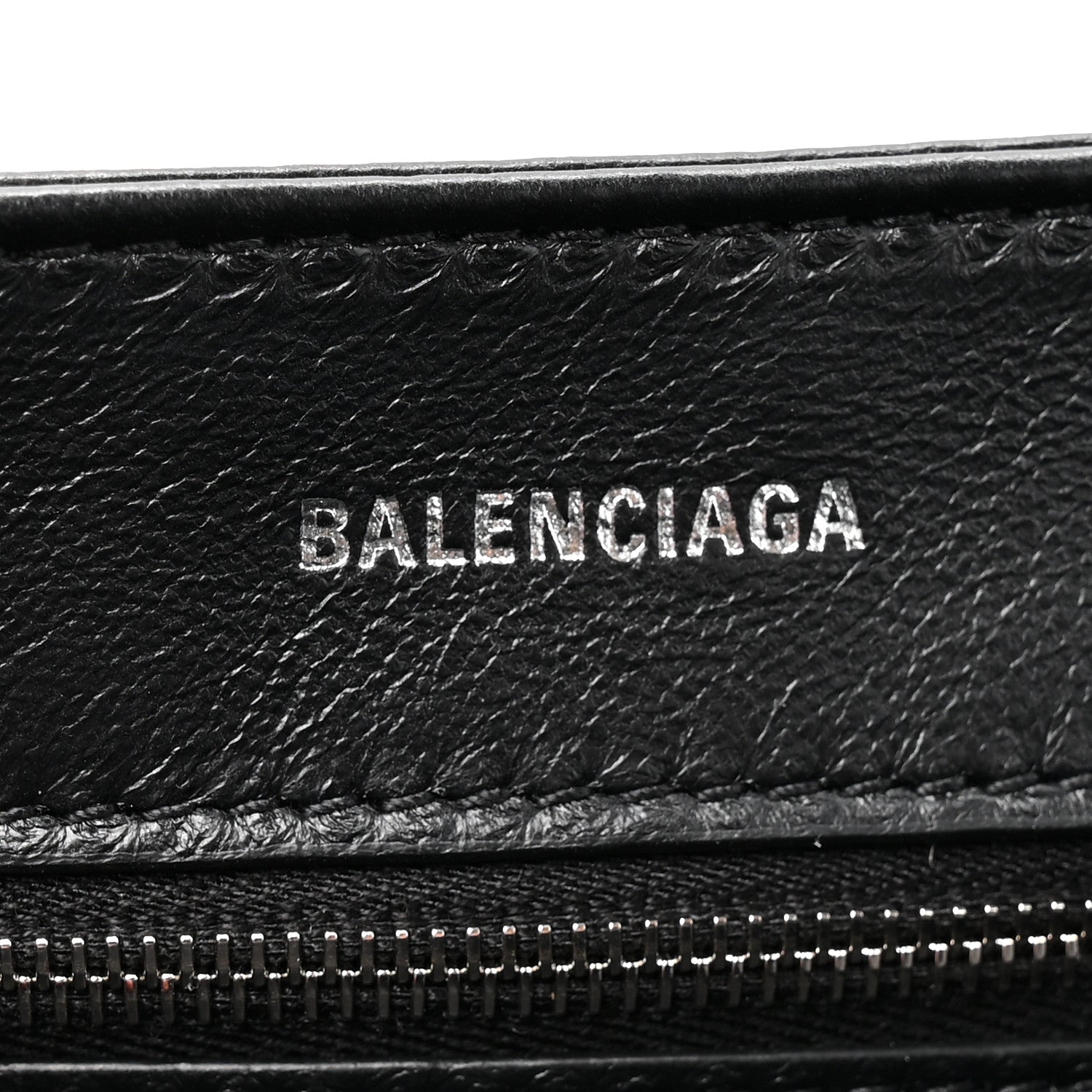 Balenciaga Nappa Allover License BB Monogram Embossed Medium Triplet Bag Silver 7 of 16