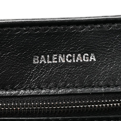 Balenciaga Nappa Allover License BB Monogram Embossed Medium Triplet Bag Silver 7 of 16