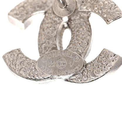 Chanel Crystal CC Earrings Silver 4 of 5