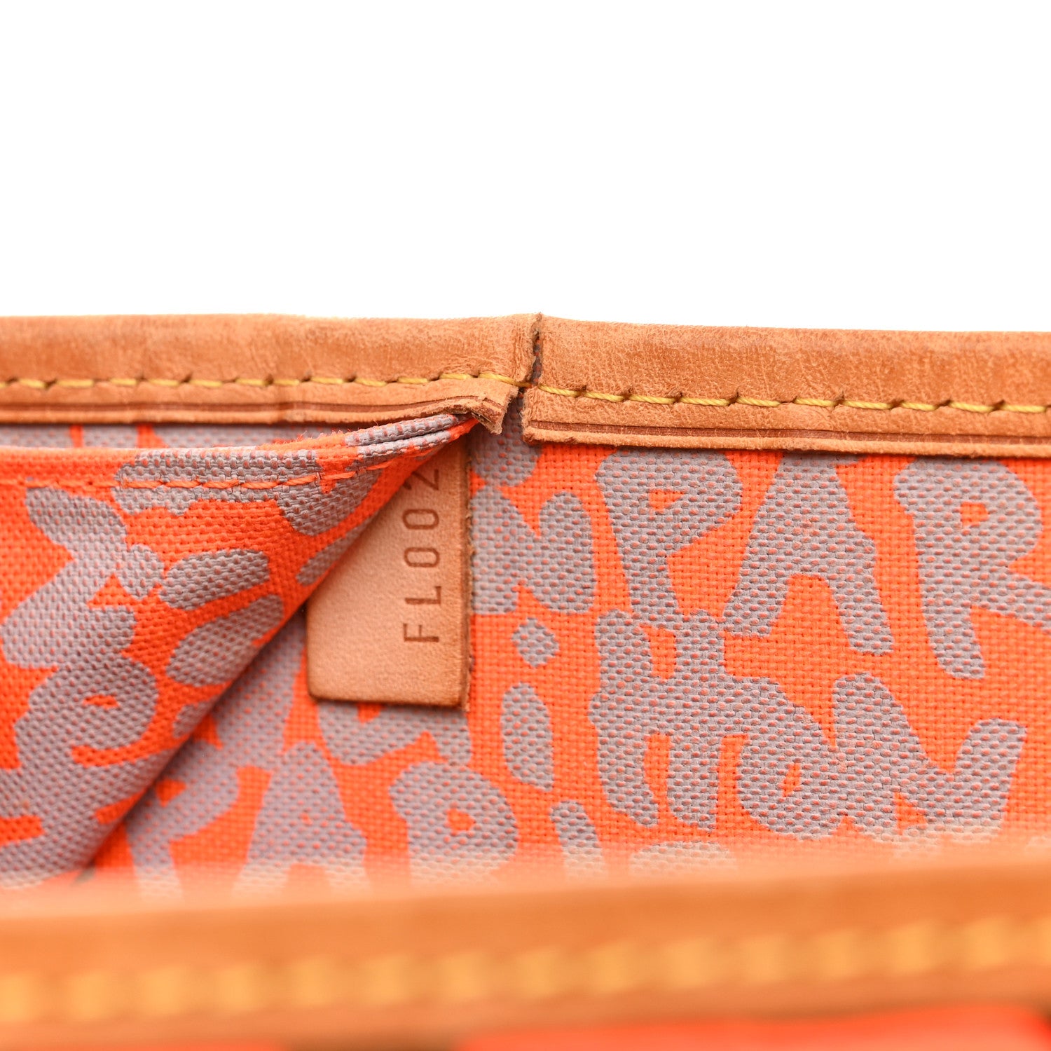 Louis Vuitton Monogram Graffiti Neverfull GM Orange 11 of 13