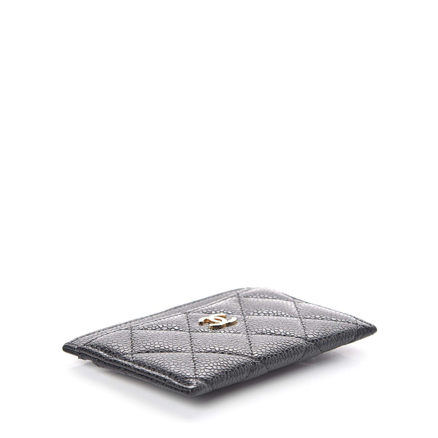 Chanel Caviar Quilted Card Holder Black 4 of 8