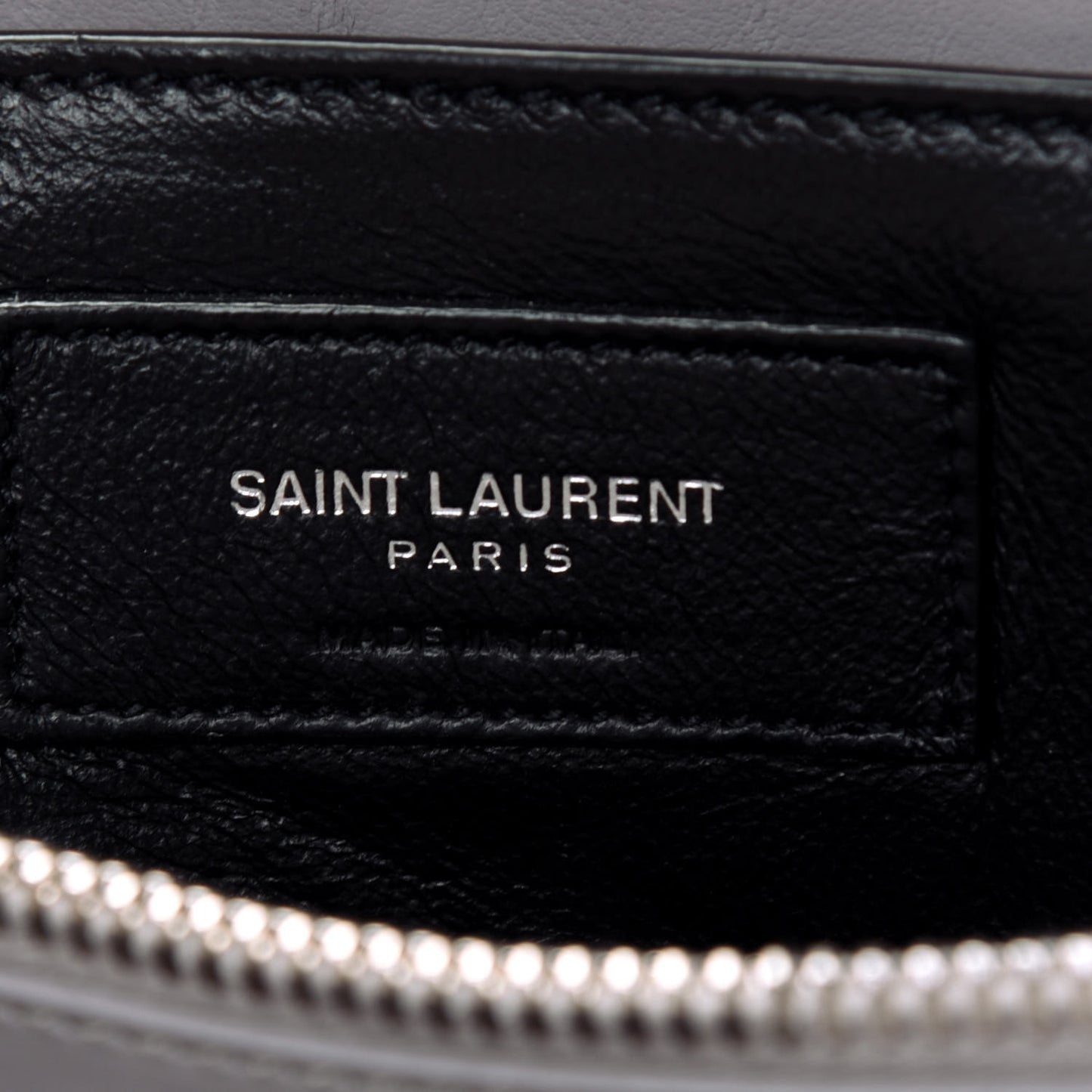 Calfskin Y Quilted Monogram Small Loulou Chain Satchel Granite