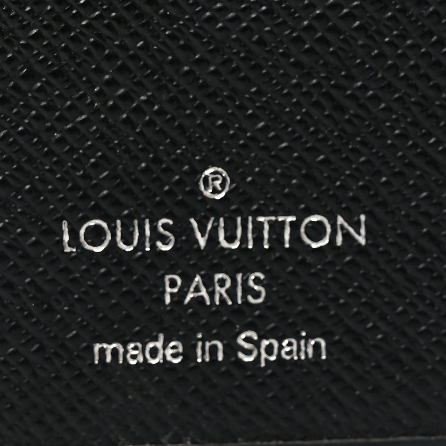 Epi Pocket Agenda Cover Black