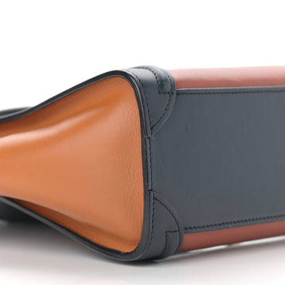 Celine Smooth Calfskin Nano Tri-Color Luggage Brick 7 of 13
