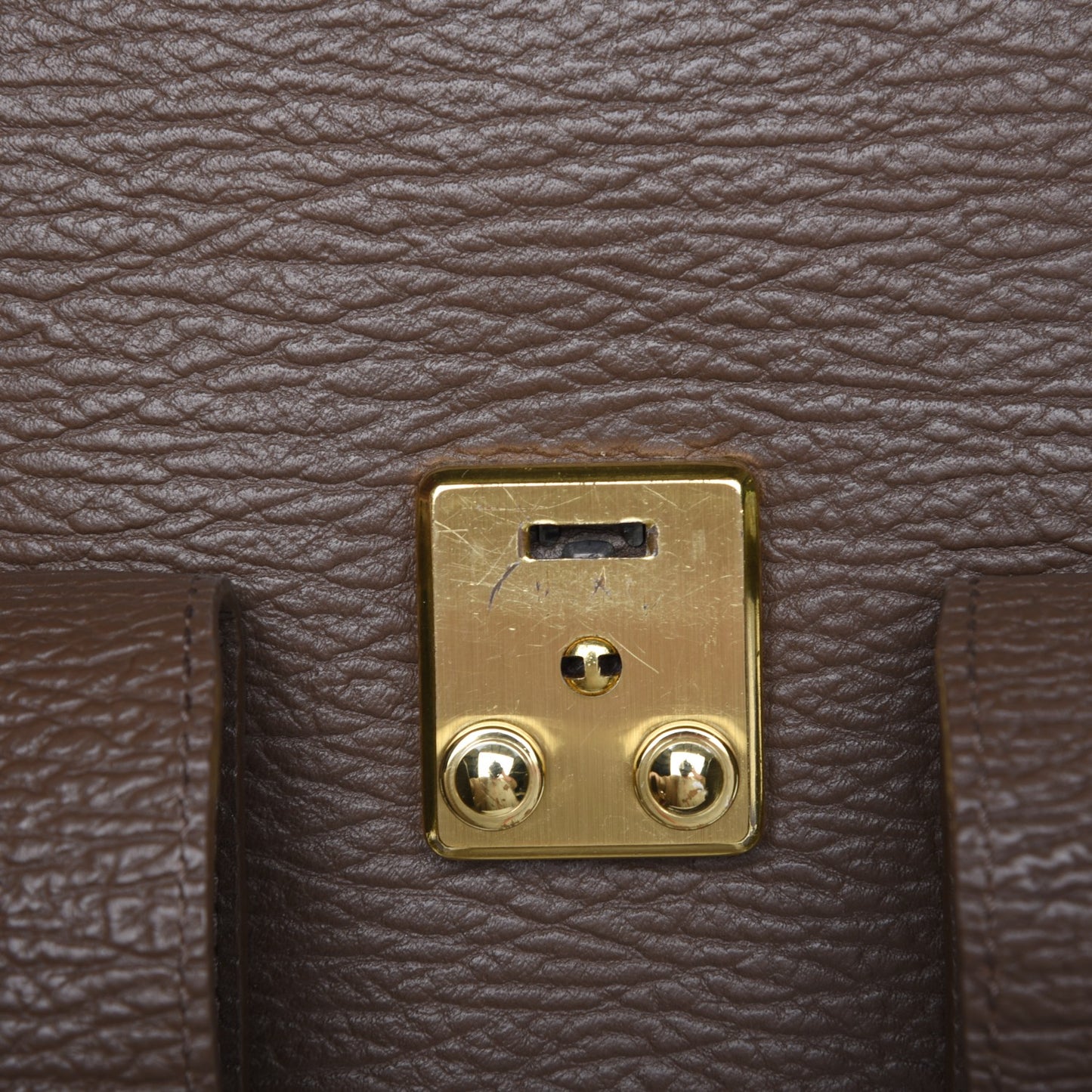 3.1 Textured Calfskin Mini Pashli Satchel Taupe