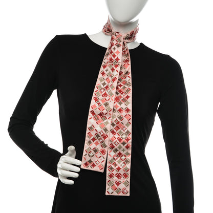 Louis Vuitton Silk Etoile Bandeau Rose 2 of 5