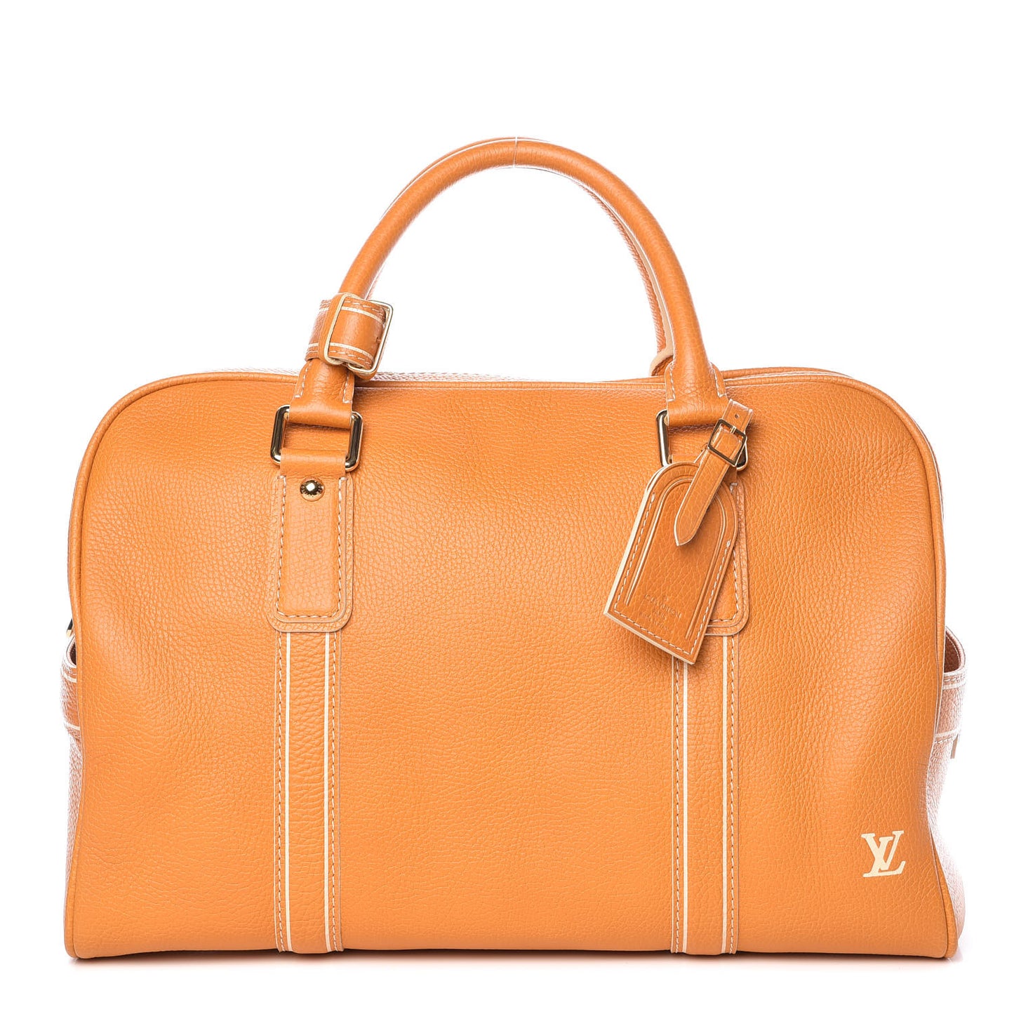 Tobago Calfskin Carryall Yellow