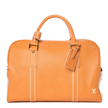 Louis Vuitton Tobago Calfskin Carryall Yellow 1 of 10