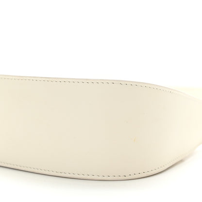 The Row Smooth Calfskin Half Moon Shoulder Bag New Ivory 9 of 14