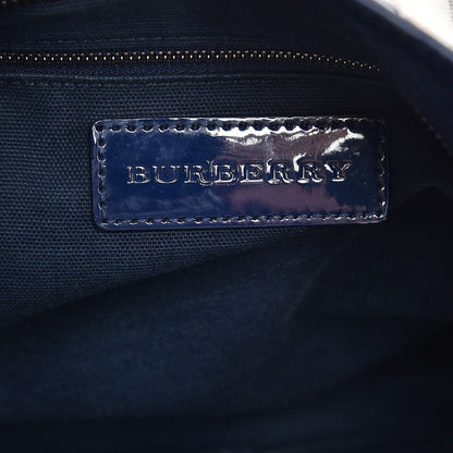Burberry Nova Pop Degrade Medium Craigwell Hobo Jet Blue 6 of 11