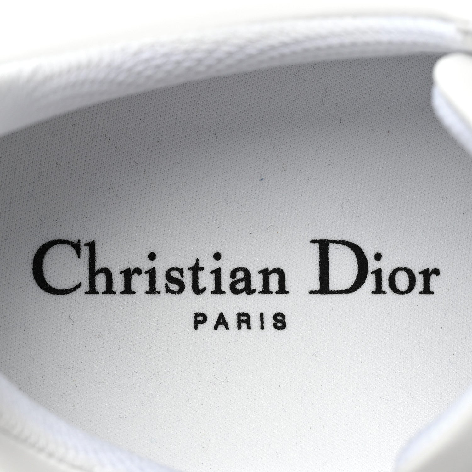 Christian Dior Calfskin Suede Dior Star Low Top Sneakers 38 White Black 7 of 9