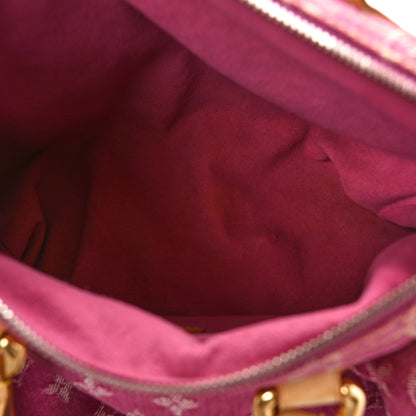 Louis Vuitton Monogram Denim Neo Speedy Fuchsia 5 of 11