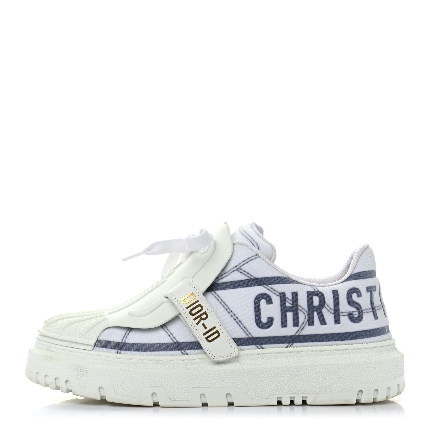 Christian Dior Nylon Mesh Dior-ID Platform Sneakers 38 Bleu France 1 of 12