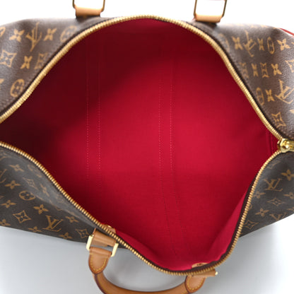 Louis Vuitton Monogram My LV Heritage Keepall Bandouliere 45 Fuchsia White 8 of 10