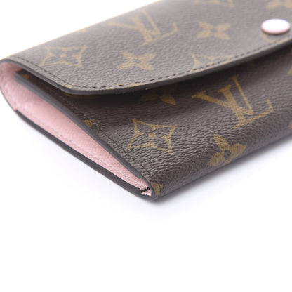 Louis Vuitton Monogram Emilie Wallet Rose Ballerine 6 of 11