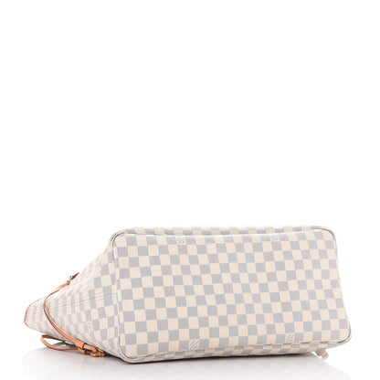 Louis Vuitton Damier Azur Neo Neverfull GM Rose Ballerine 4 of 7