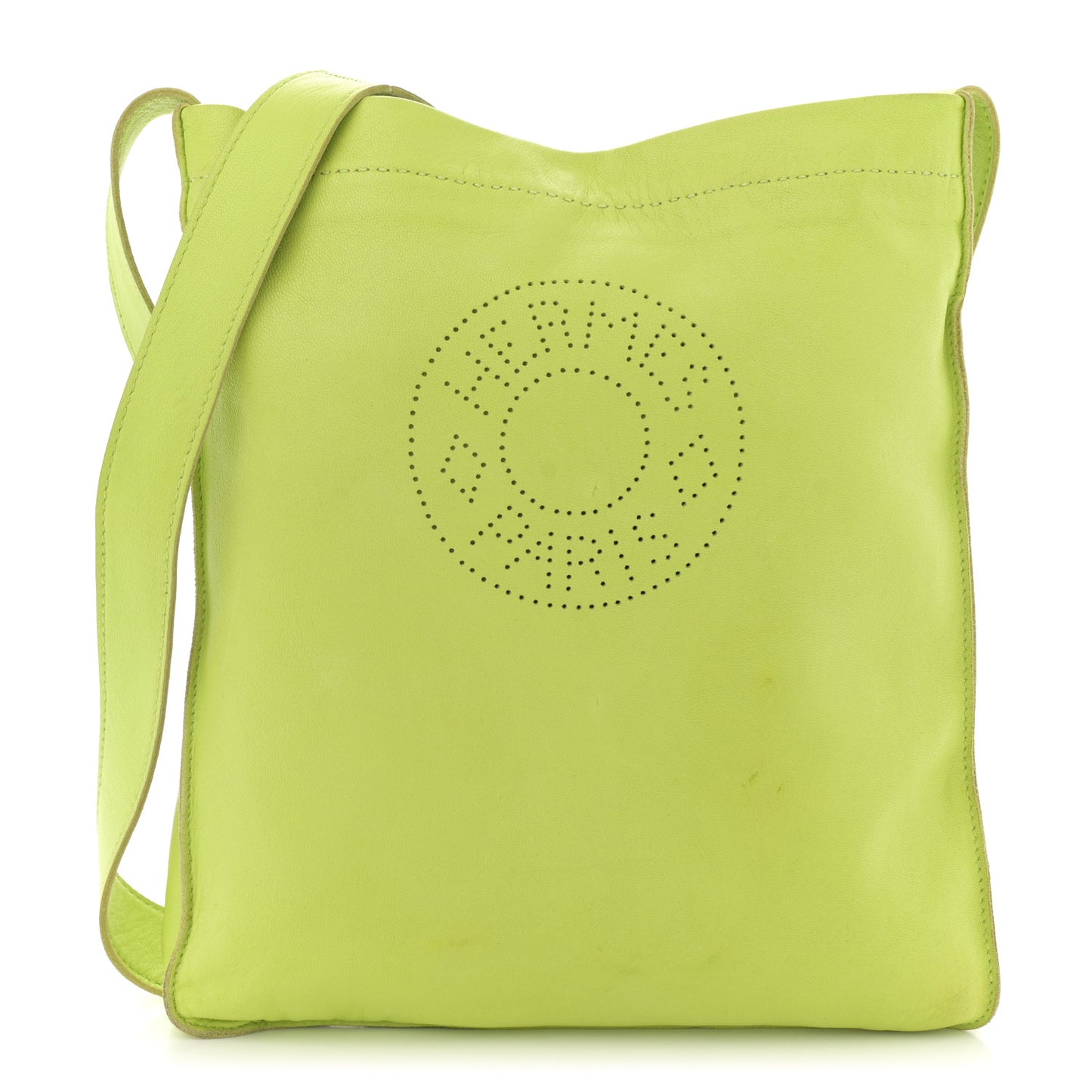 Lambskin Clou De Selle Pouch Kiwi